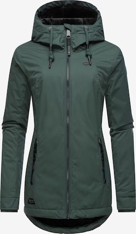 Ragwear Performance Jacket 'Zuzka' in Green: front