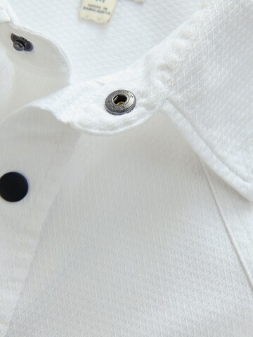Next Regular fit Button Up Shirt in White