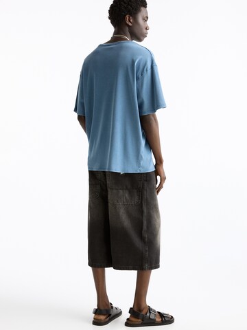 Pull&Bear T-Shirt in Blau