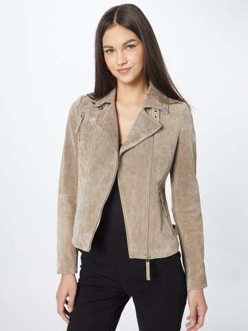 FREAKY NATION Between-season jacket in Beige: front