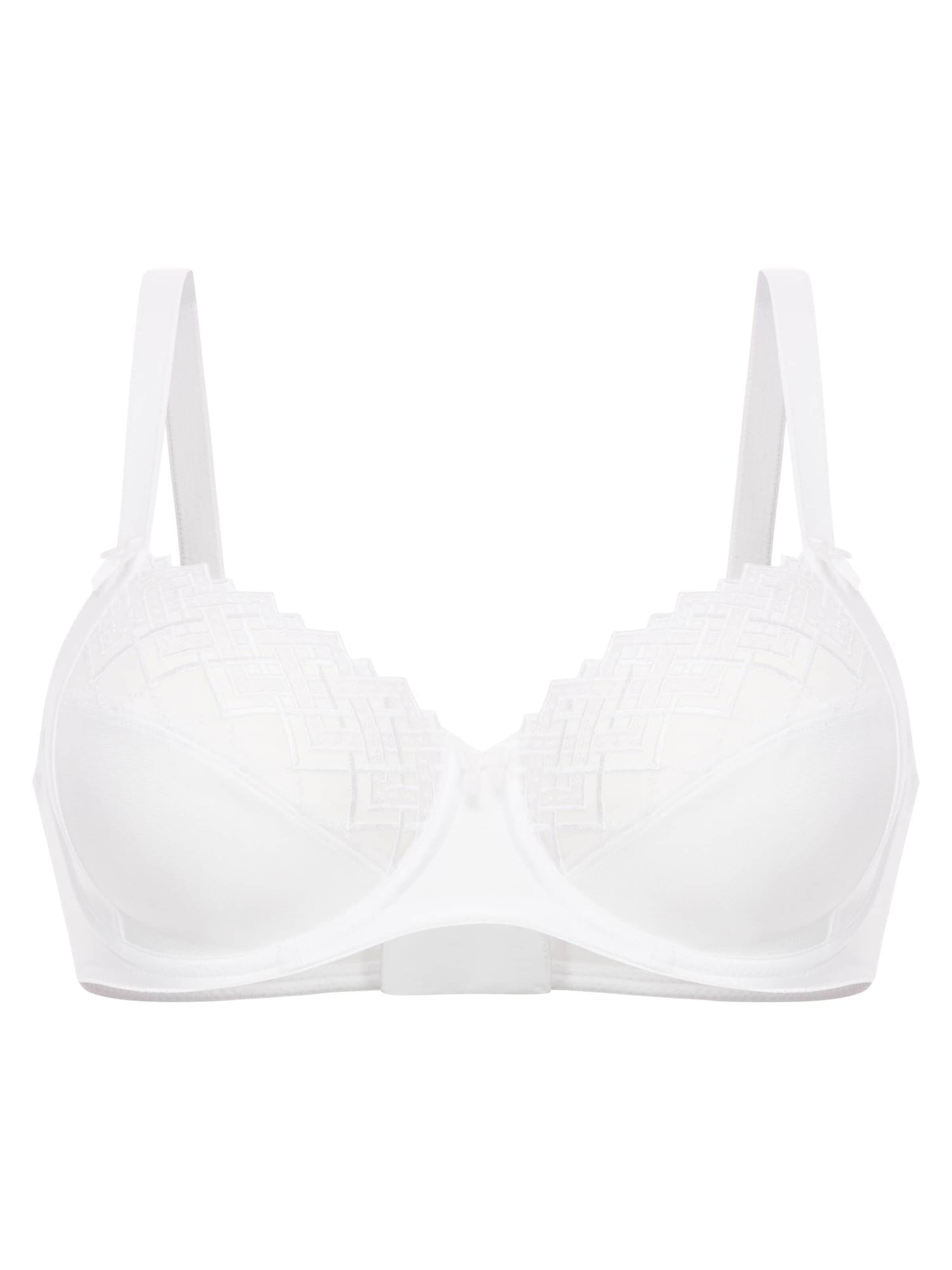 FELINA T-shirt Bra 'Joy' in White: front