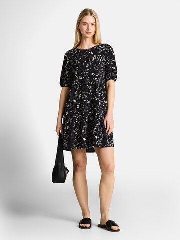 TOM TAILOR DENIM Kleid in Schwarz