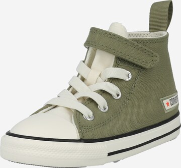 CONVERSE Tenisky 'Chuck Taylor All Star' – zelená: přední strana