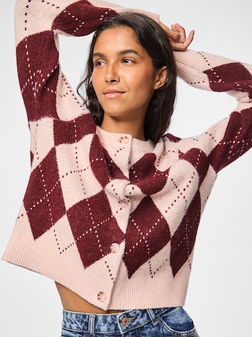 PIECES Kardigan 'PCNYSA' w kolorze różowy