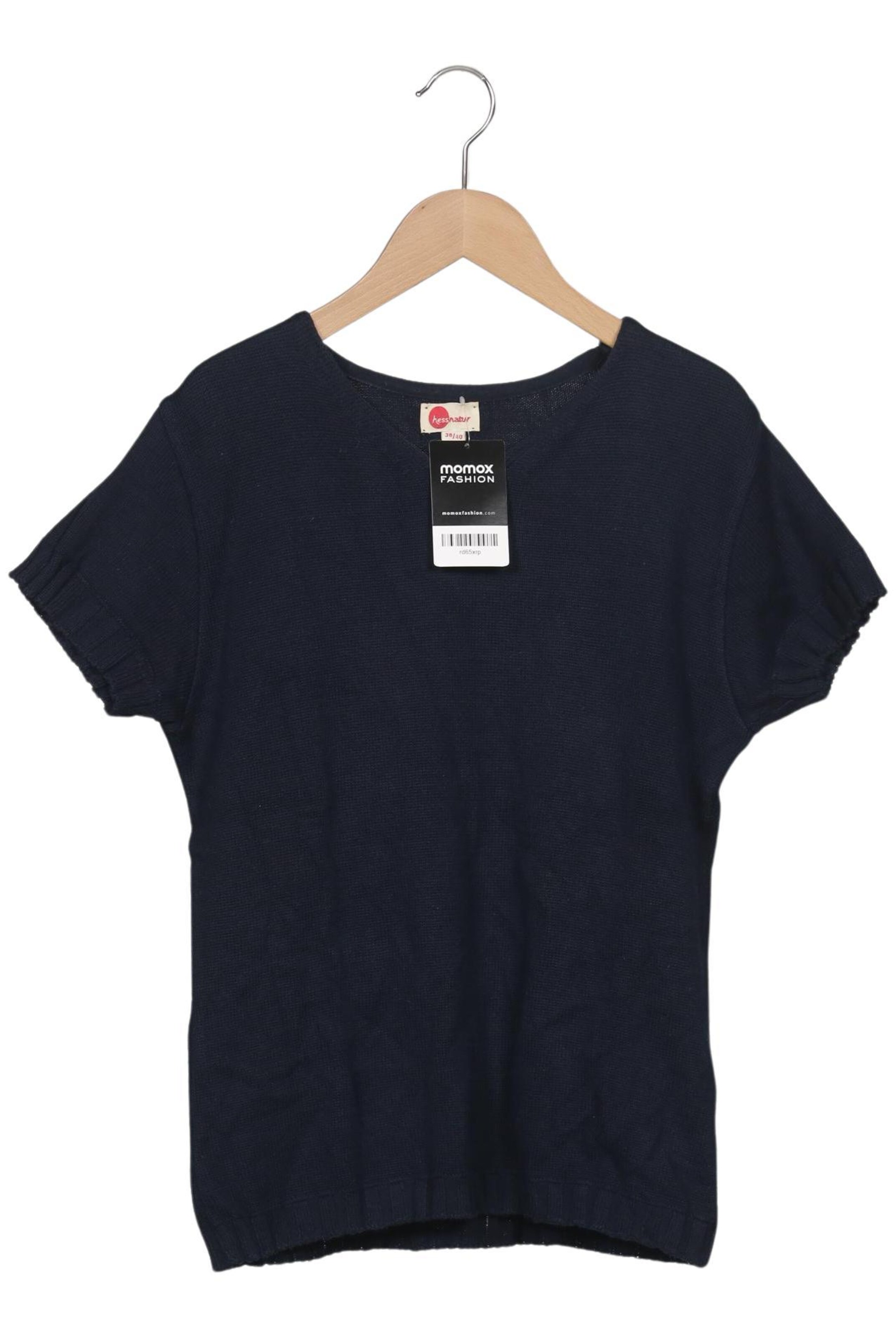 hessnatur Sweater & Cardigan in M in Blue: front