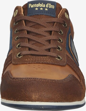 PANTOFOLA D'ORO Athletic Lace-Up Shoes 'Asiago' in Brown