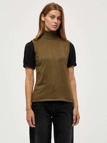 Top in maglia 'Raka' di minus in verde: frontale