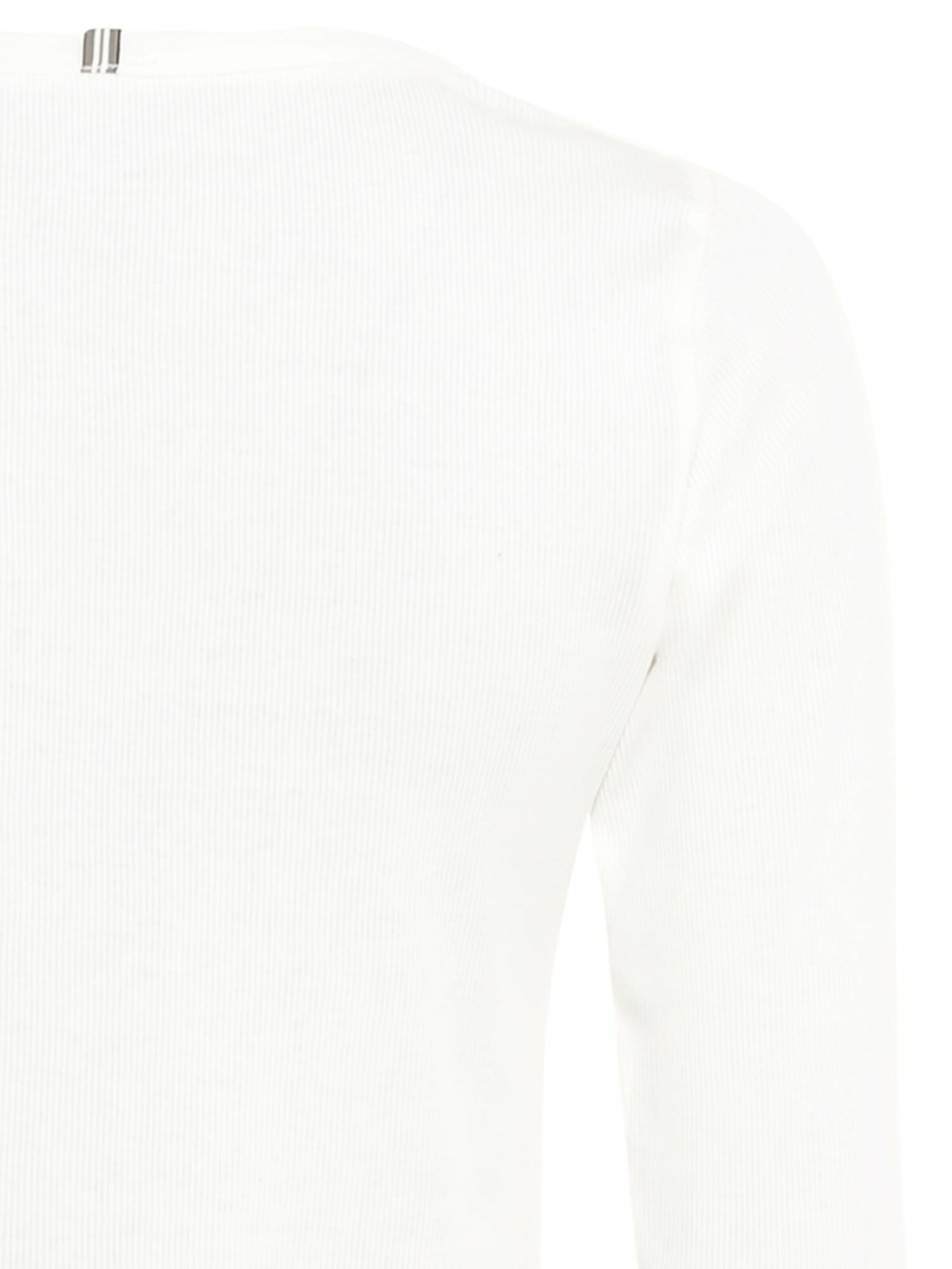 Frauen Shirts & Tops CAMEL ACTIVE Langarmshirt Henley aus Organic Cotton in Weiß - PX89783