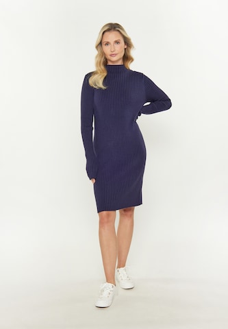 Robe 'Classic' usha BLUE LABEL en bleu