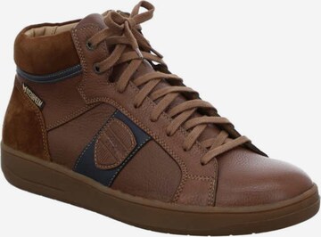 MEPHISTO High-Top Sneakers in Brown