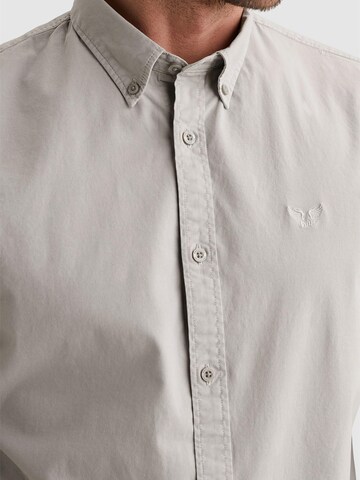 PME Legend Regular Fit Paita 'American Classic shirt in poplin with stretch' värissä harmaa