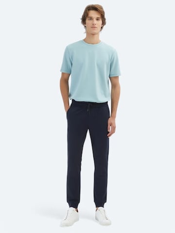 KİP Tapered Hose in Blau: Vorderseite