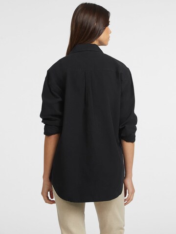 GUESS JEANS Bluse in Schwarz