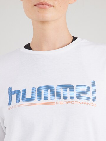 T-Shirt fonctionnel Hummel en blanc