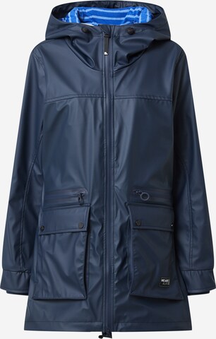 Manteau mi-saison 'AudreyAK' Alife and Kickin en bleu : devant