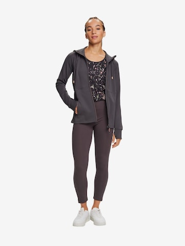 Skinny Pantalon de sport ESPRIT en gris