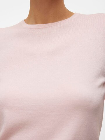 VERO MODA Sweter 'SILJE' w kolorze różowy