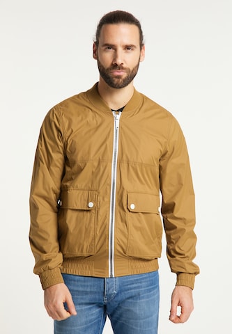 Veste mi-saison DreiMaster Maritim en beige : devant