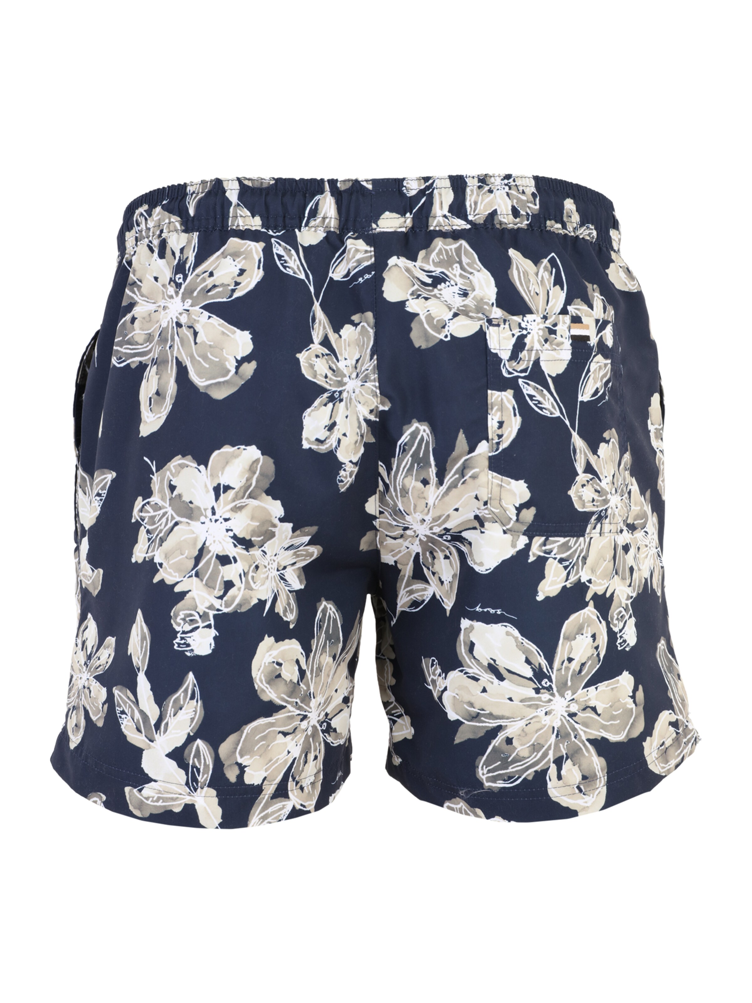 BOSS Badeshorts 'Discus' in Blau