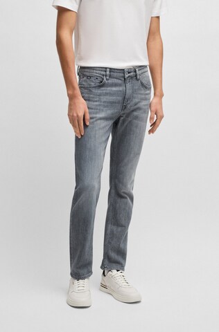 BOSS Slim fit Jeans 'Delaware' in Grey: front