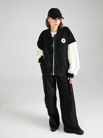 CONVERSE Jacke in Schwarz