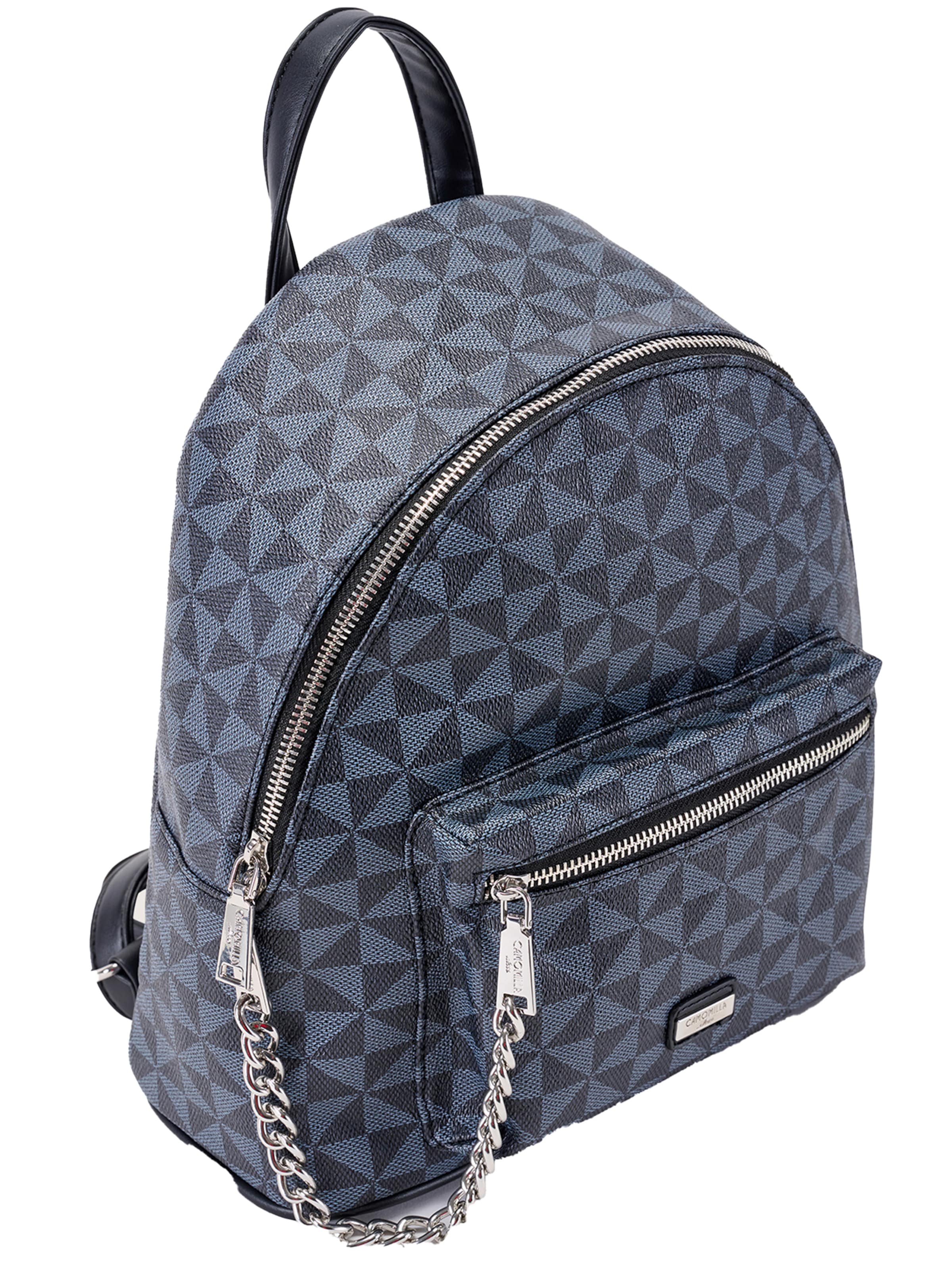 Camomilla Italia Backpack in Black: front