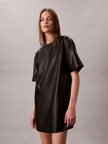 Calvin Klein Jeans Dress in Black: front
