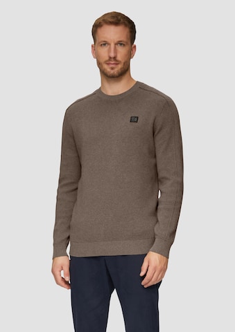 Pull-over s.Oliver en marron : devant
