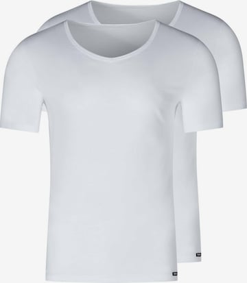 Maillot de corps Skiny en blanc : devant