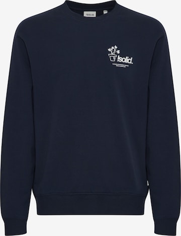 !Solid Sweatshirt 'Imran' in Blauw: voorkant