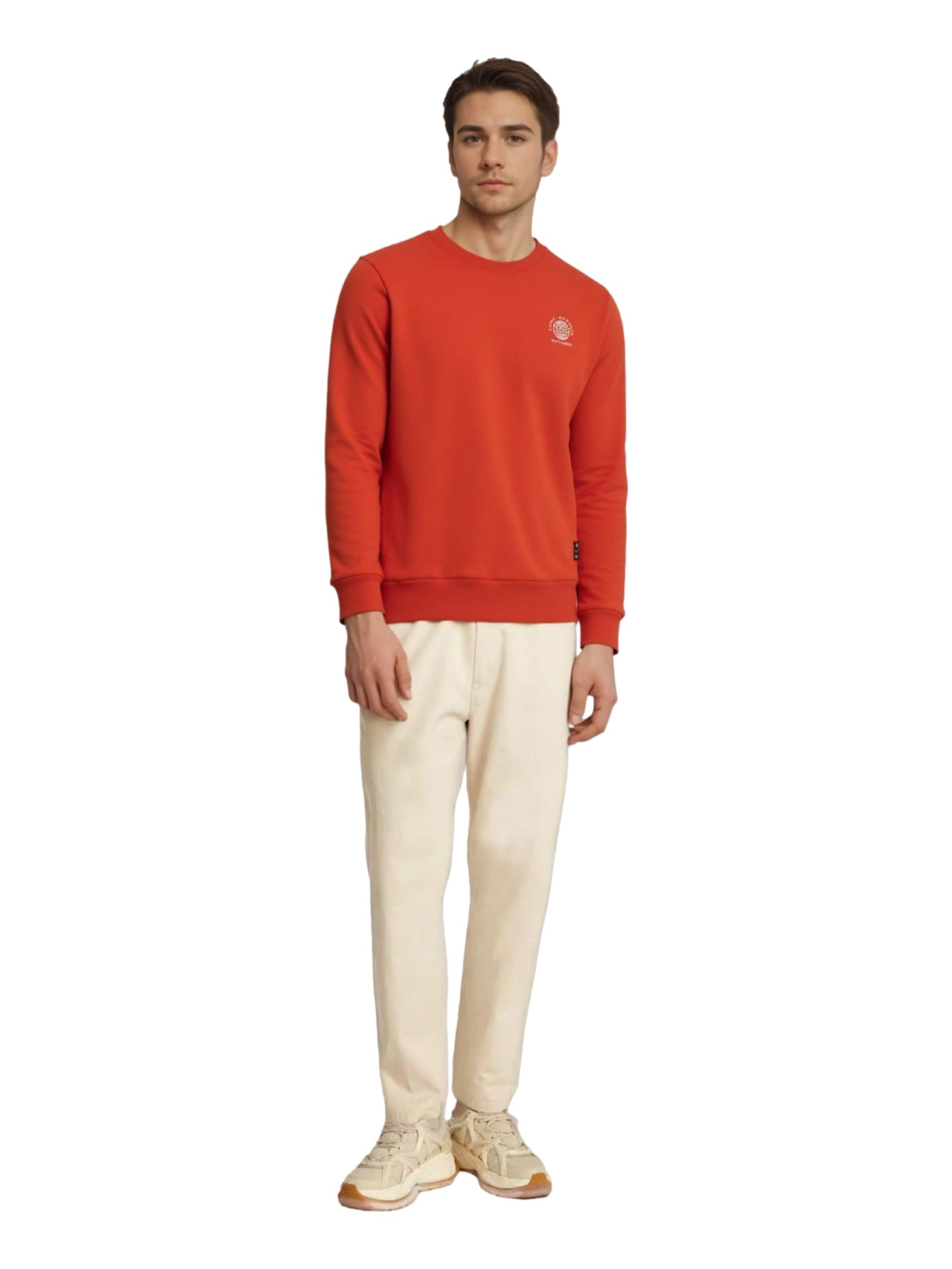 Key Largo Sweatshirt 'Faded Memories' i rød