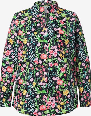 Ulla Popken Blouse in Gemengde kleuren: voorkant