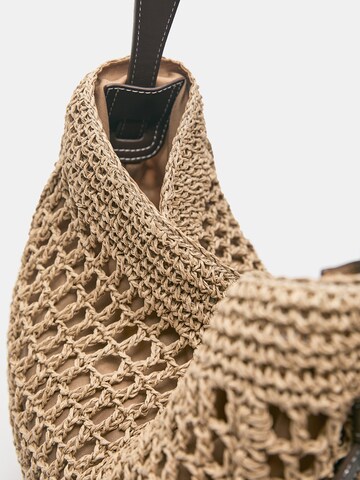 Pull&Bear Shopper i beige