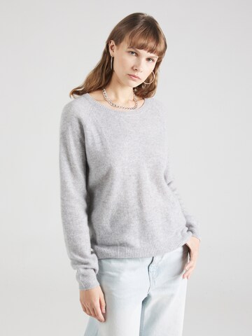 Zwillingsherz Sweater in Grey: front