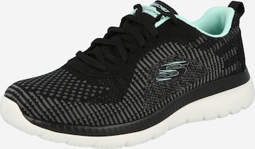 SKECHERS Platform trainers 'BOUNTIFUL PURIST' in Black: front