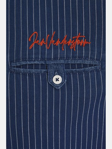 Jan Vanderstorm Comfort fit Overhemd in Blauw