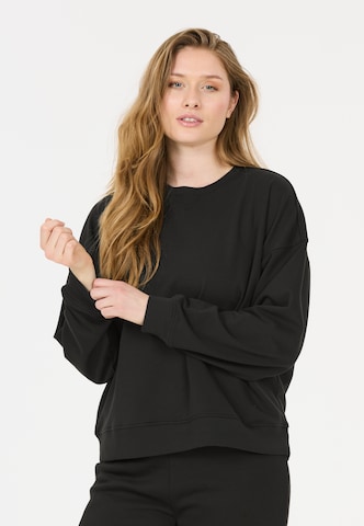 NOU Sweatshirt 'Vacay' in Schwarz: Vorderseite