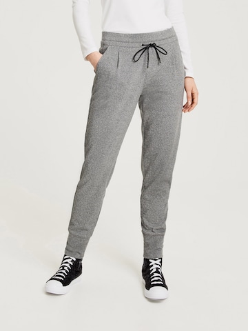 OPUS Pleat-Front Pants 'Emela' in Grey: front