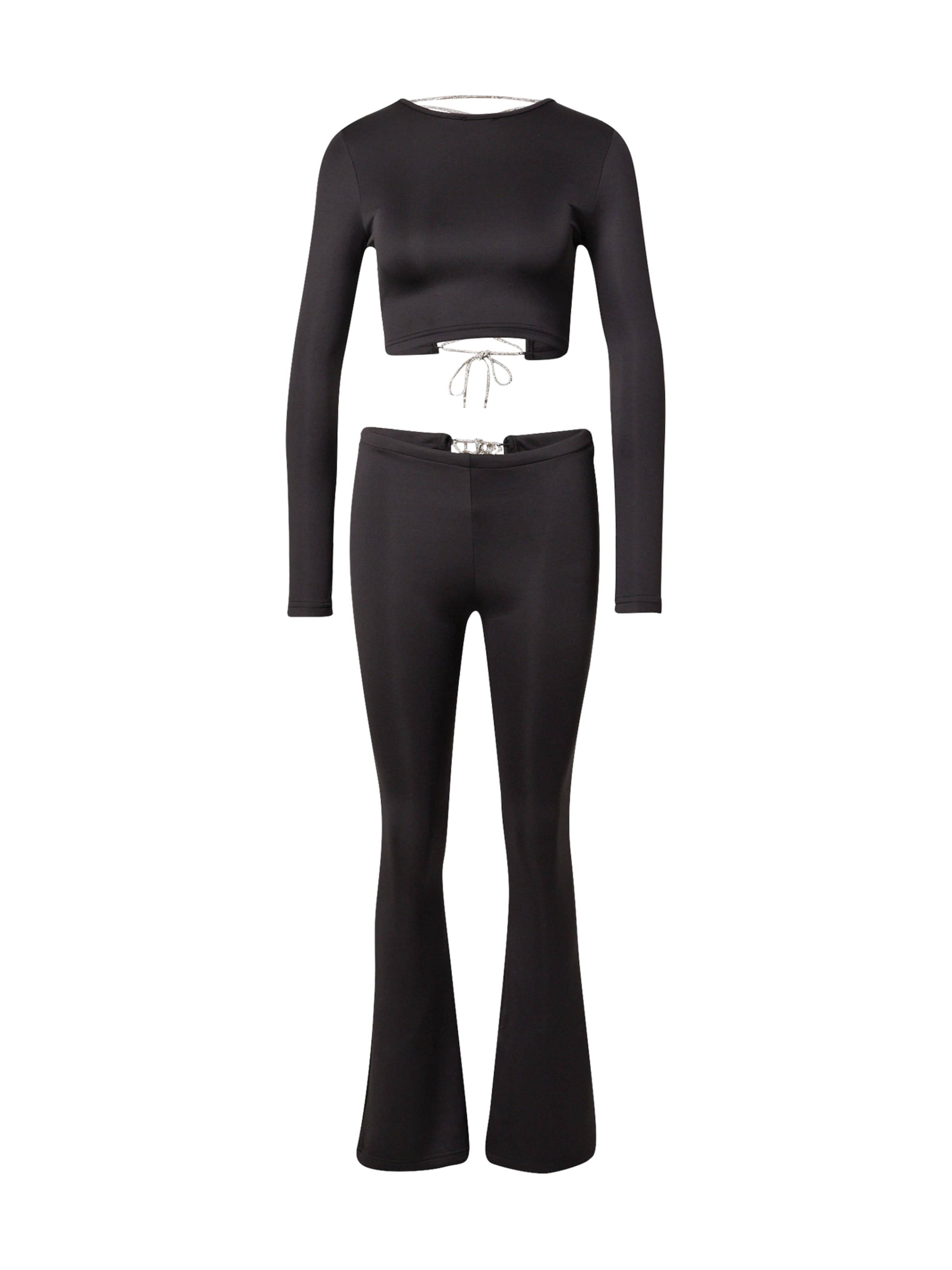 Costume Misspap en noir : devant