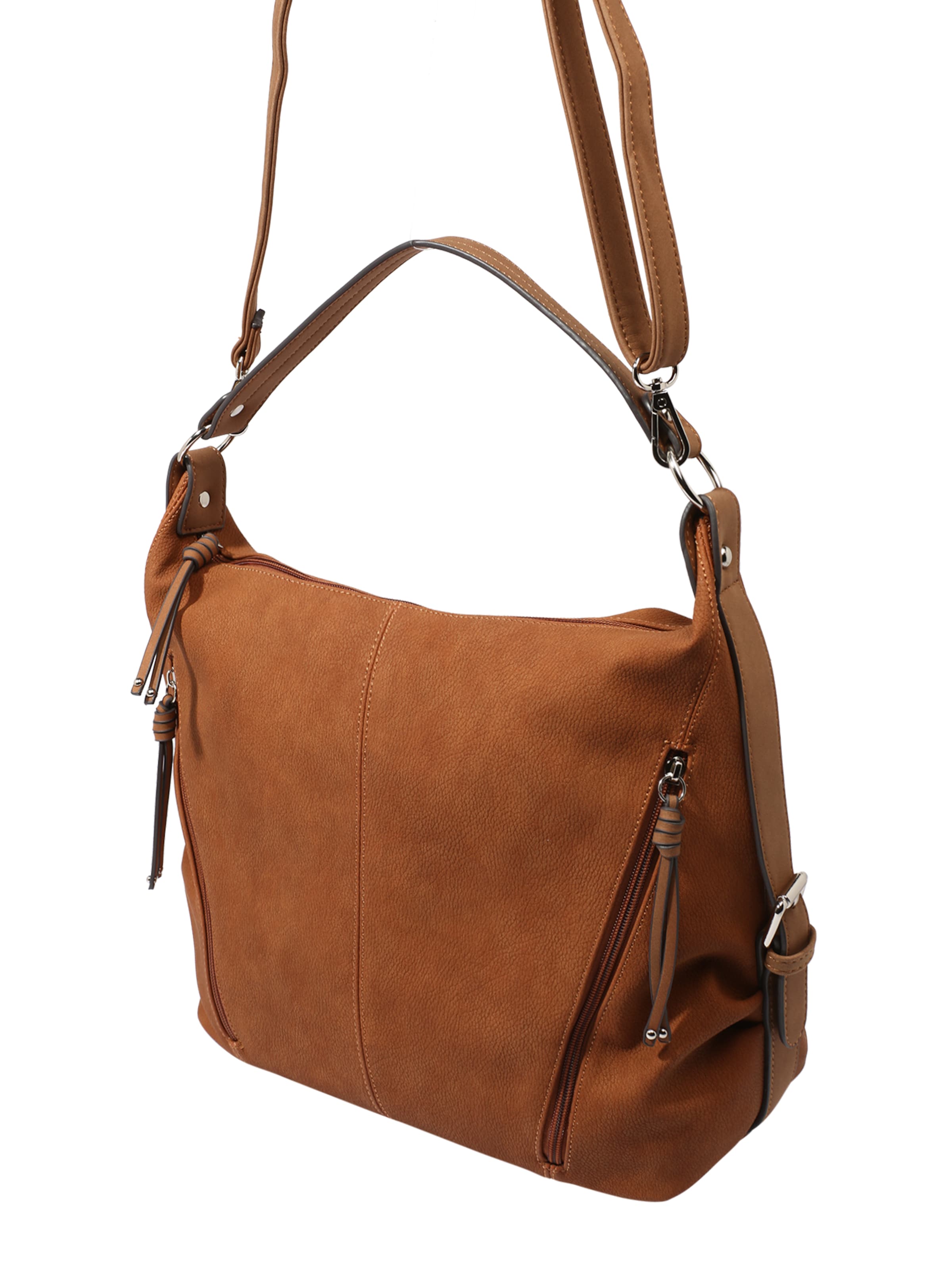 TOM TAILOR Olkalaukku 'Caia' värissä ruskea