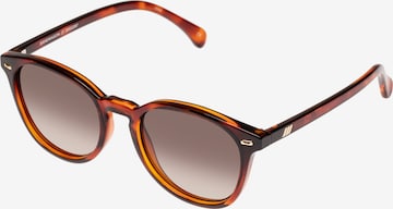 Lunettes de soleil 'Bandwagon' LE SPECS en marron : devant