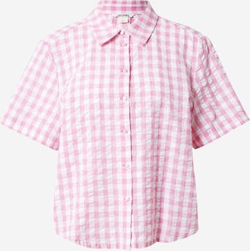 Monki Blouse in Roze: voorkant