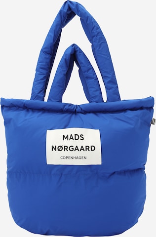 MADS NORGAARD COPENHAGEN Nákupní taška – modrá: přední strana