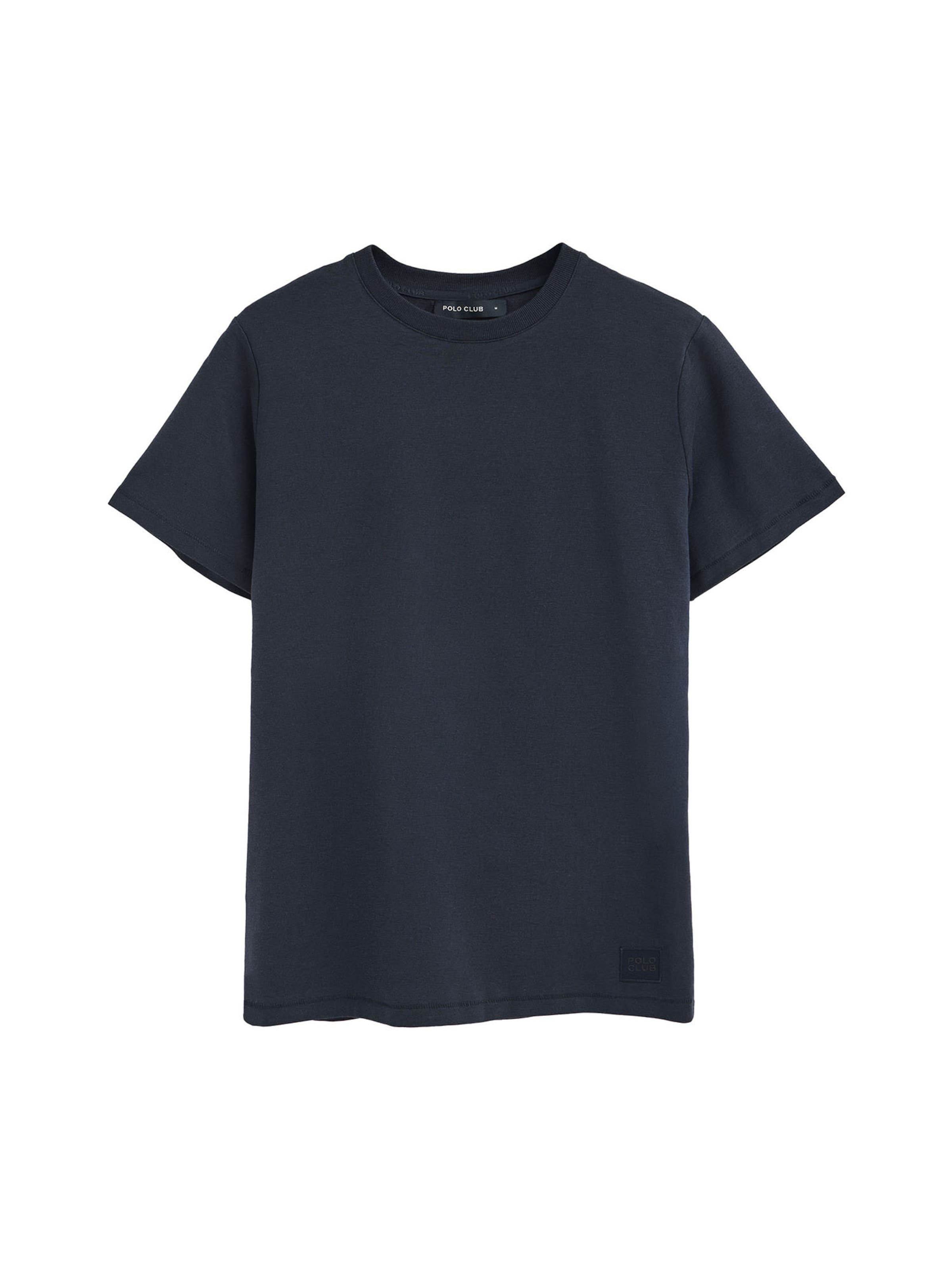 Polo Club T-Shirt in Blau: Vorderseite