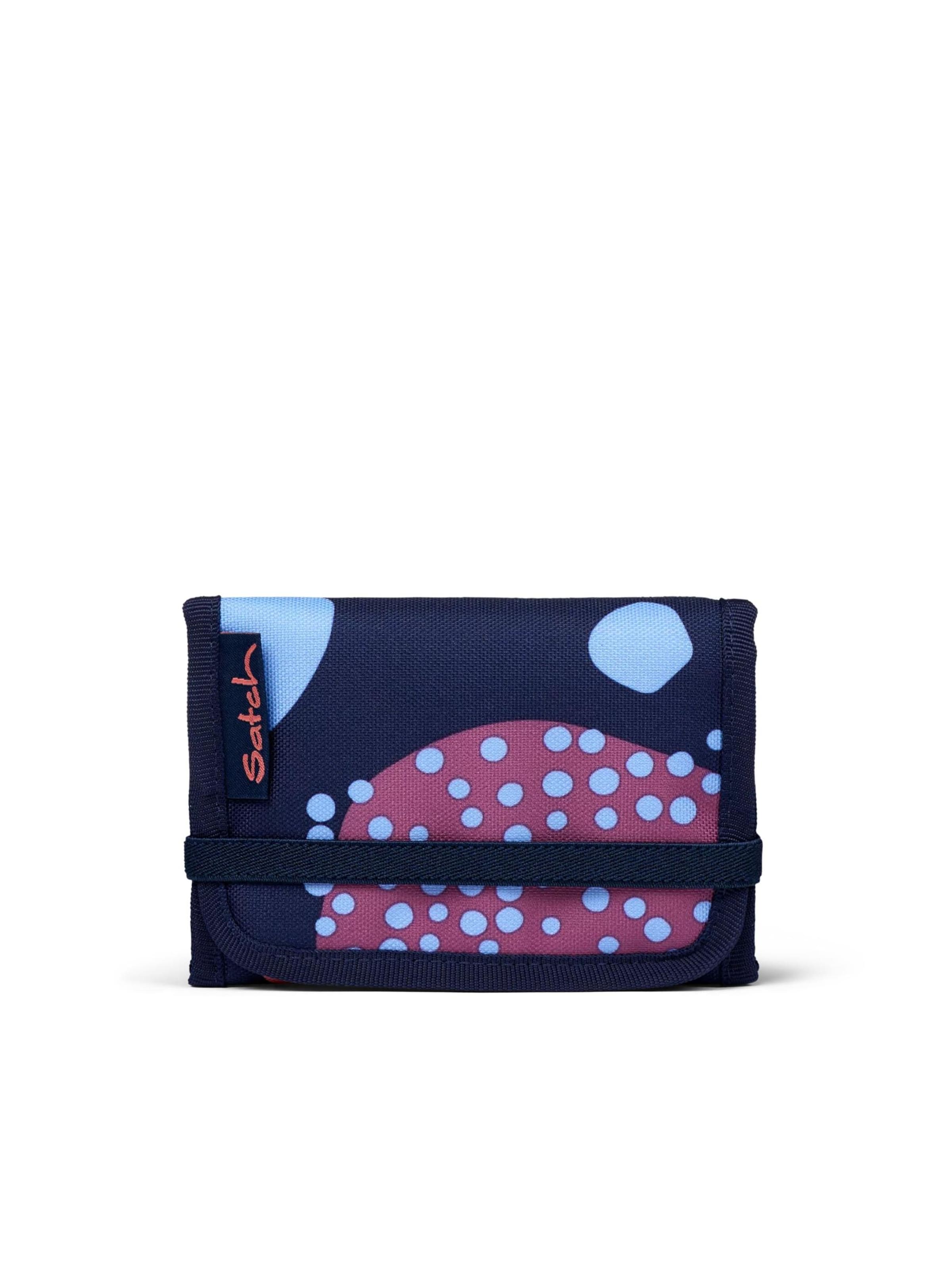 Satch Wallet 'Portemonnaie Geldbeutel' in Blue: front