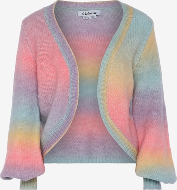 Sidona Knit Cardigan in Mixed colors: front