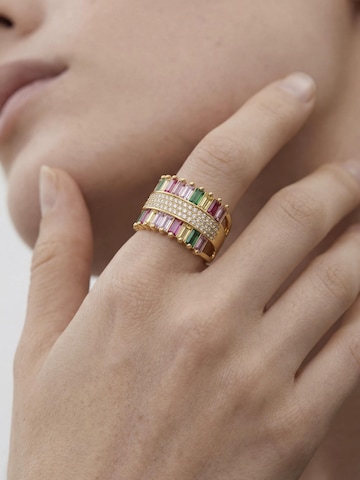 Bague 'Maku' Luxenter en mélange de couleurs