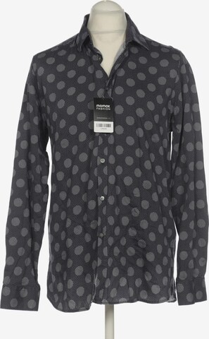 Ted Baker Button Up Shirt in XL in Blue: front