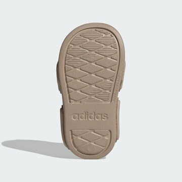 ADIDAS SPORTSWEAR Open schoenen 'ADILETTE' in Bruin