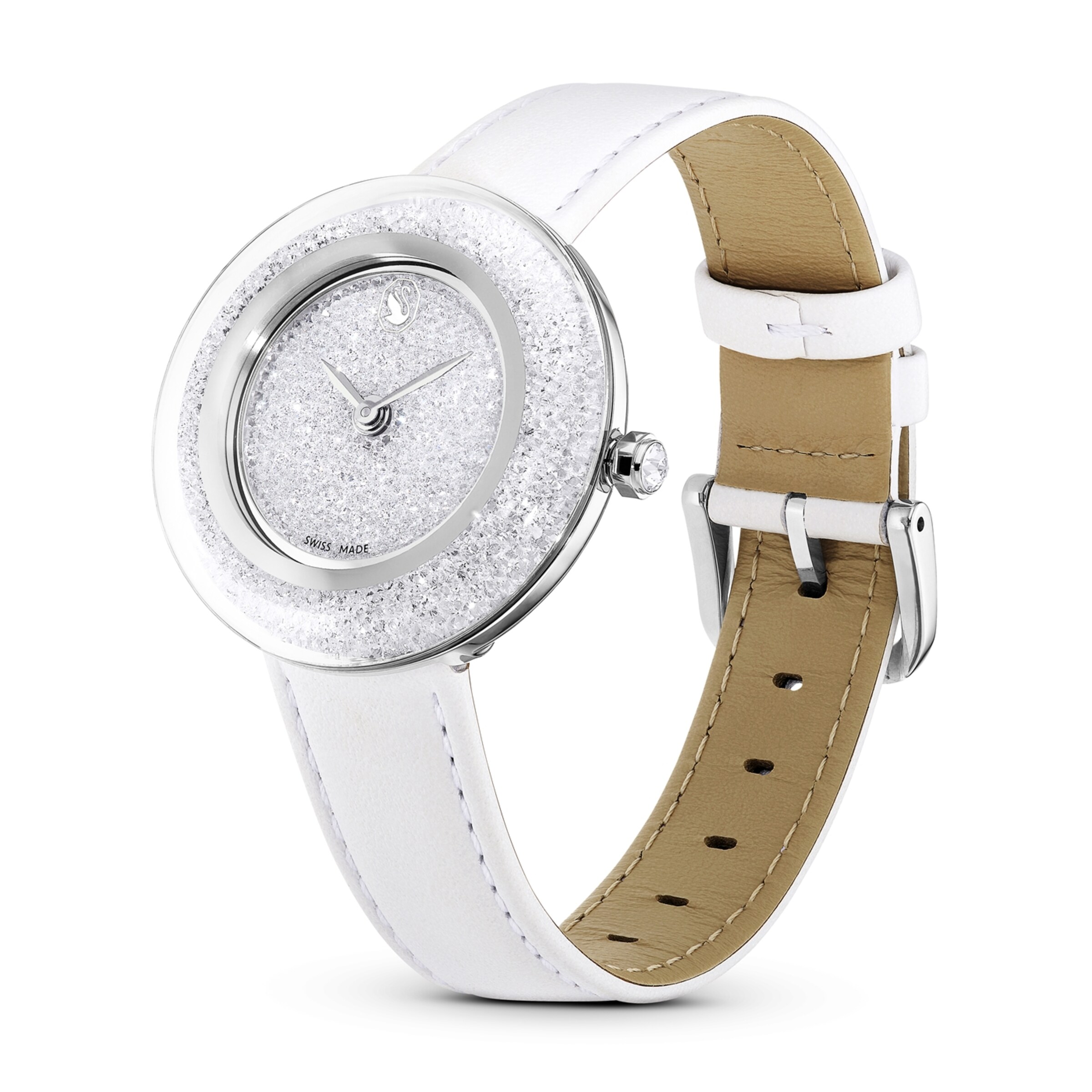 Swarovski Uhr in Silber